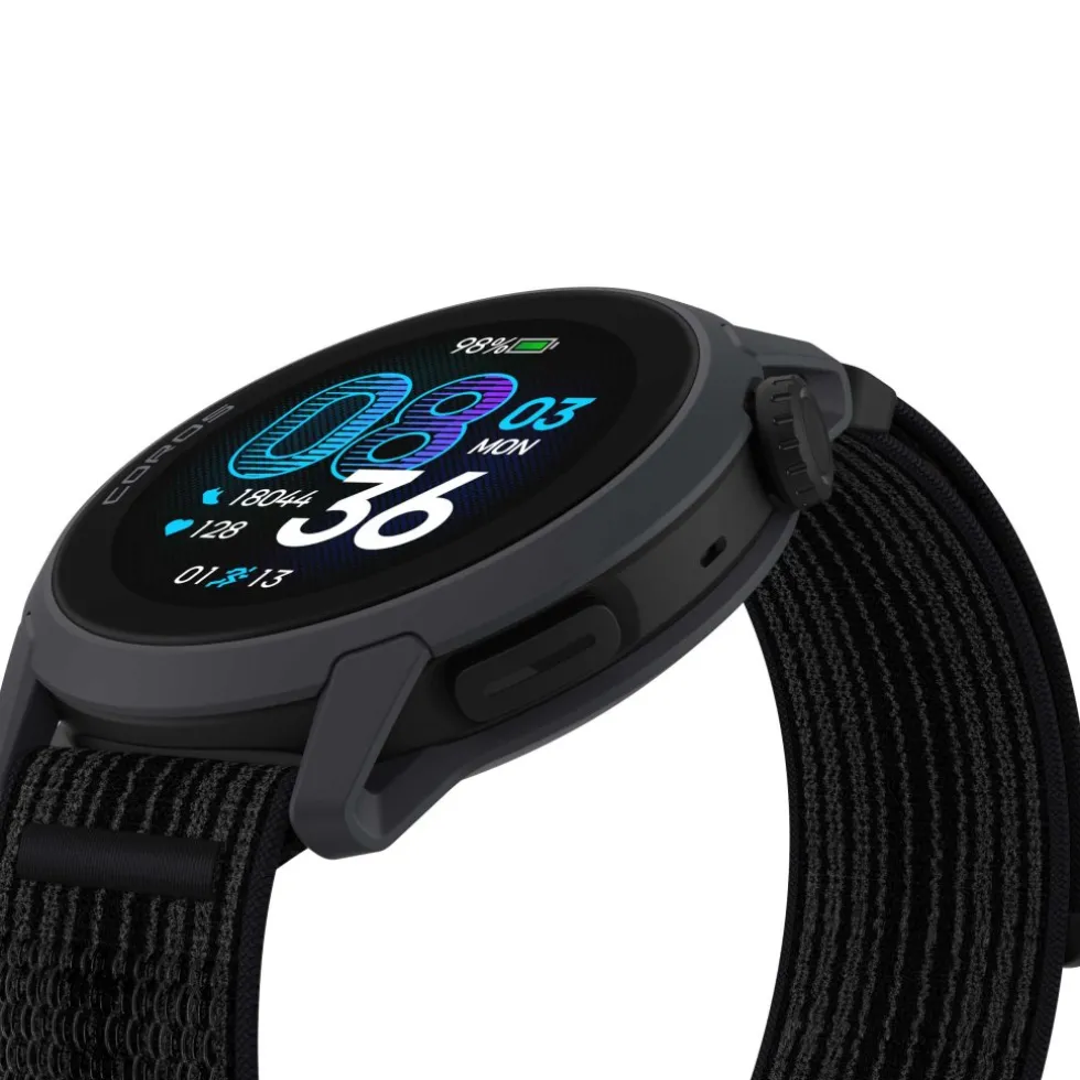 COROS PACE 4 GPS Multisporthorloge - Nylon Band - Zwart