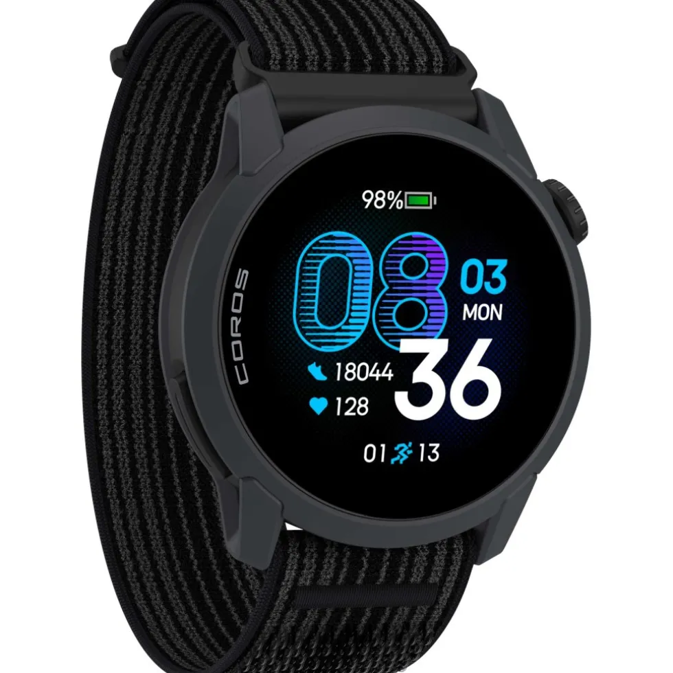 COROS PACE 4 GPS Multisporthorloge - Nylon Band - Zwart