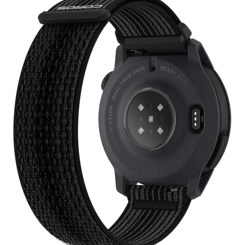COROS PACE 4 GPS Multisporthorloge - Nylon Band - Zwart