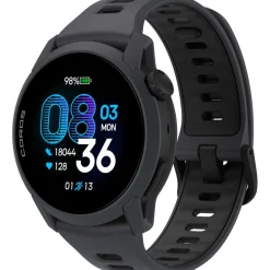 COROS PACE 4 GPS Multisporthorloge - Siliconen band - Zwart