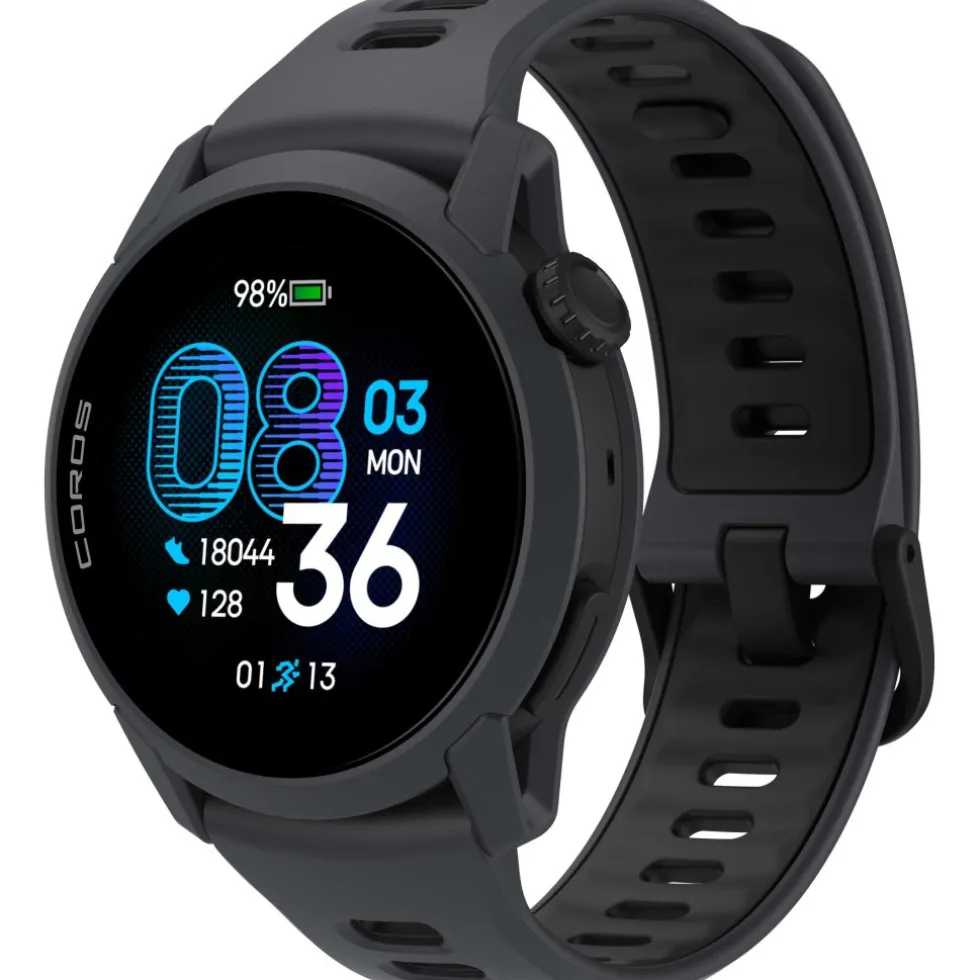 COROS PACE 4 GPS Multisporthorloge - Siliconen band - Zwart