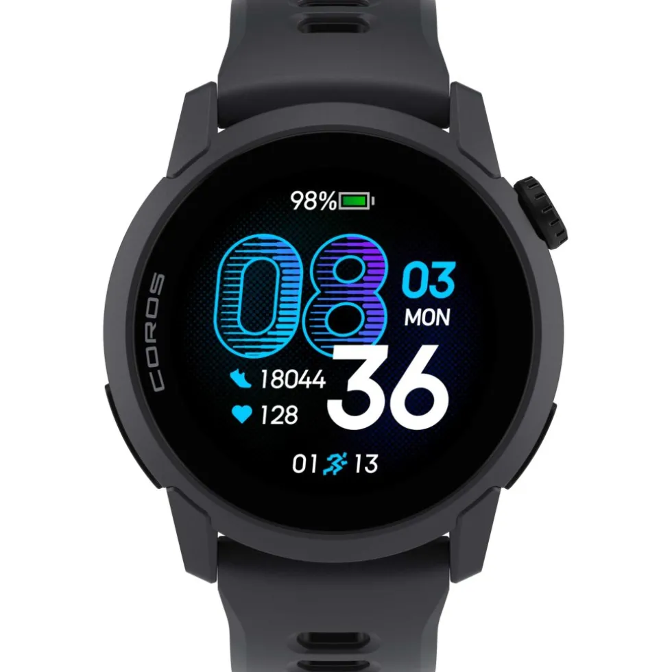 COROS PACE 4 GPS Multisporthorloge - Siliconen band - Zwart