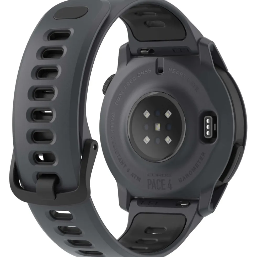 COROS PACE 4 GPS Multisporthorloge - Siliconen band - Zwart