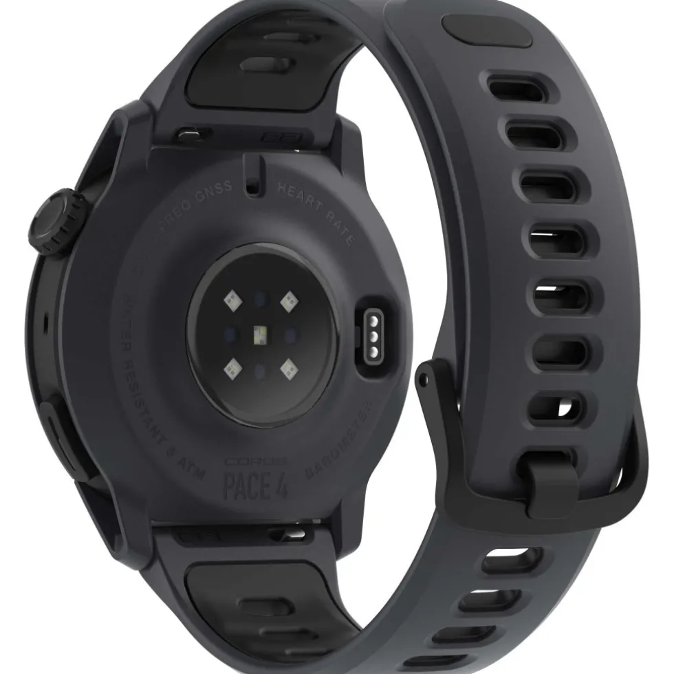 COROS PACE 4 GPS Multisporthorloge - Siliconen band - Zwart
