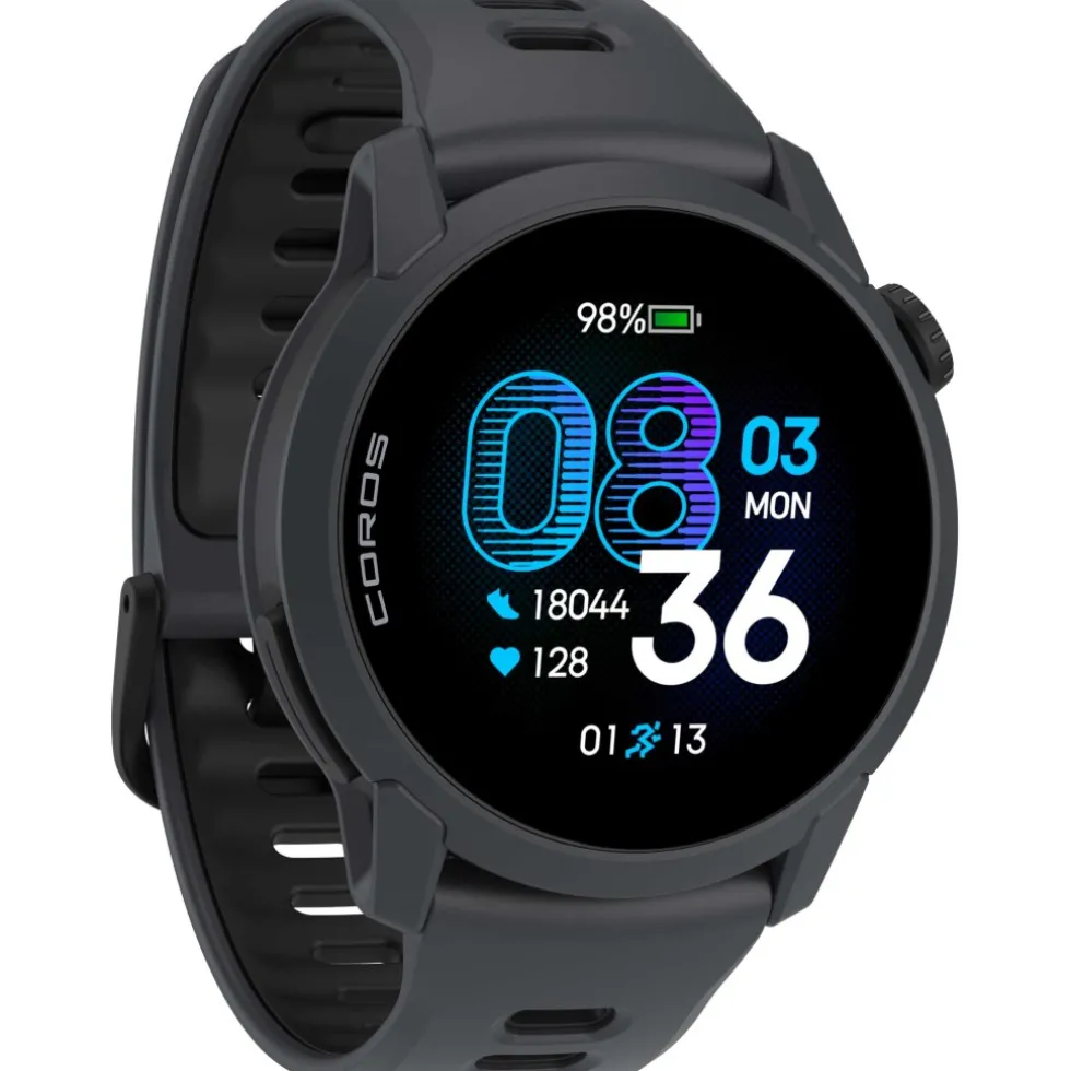 COROS PACE 4 GPS Multisporthorloge - Siliconen band - Zwart
