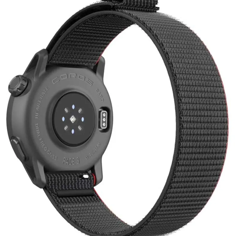 COROS PACE 3 GPS Multisporthorloge - Nylon Armband - Ink
