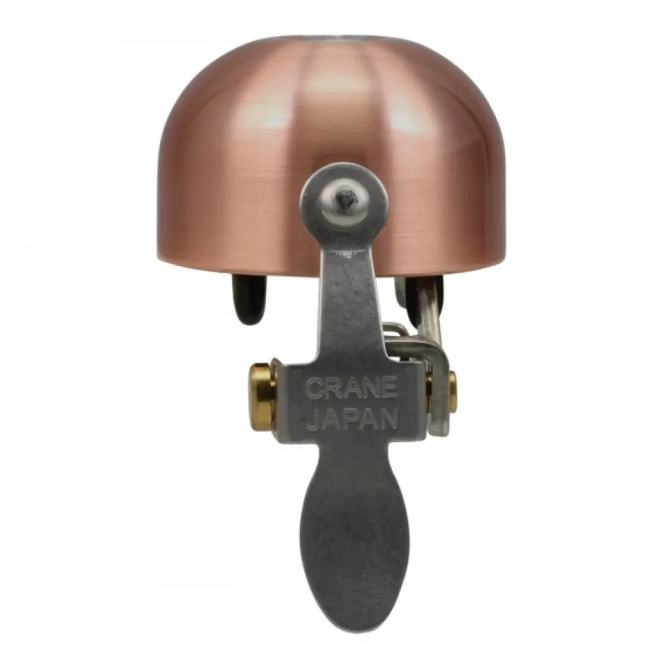 Bellen < Crane Bell Co. E-NE Fietsbel - brushed copper
