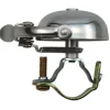 Bellen < Crane Bell Co. Mini Suzu Fietsbel - Steel Band Mount - polished silver