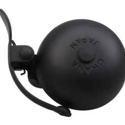 Bellen < Crane Bell Co. Mini Suzu Fietsbel - Steel Band Mount - all black