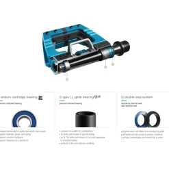 Crankbrothers EggBeater 2 Pedal - silver/black