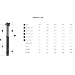 Crankbrothers Highline 11 Vario-Zadelpen | zwart - 150mm Slag