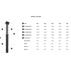 Dropper Posts < Crankbrothers Highline 11 Vario-Zadelpen | zwart - 170mm Slag