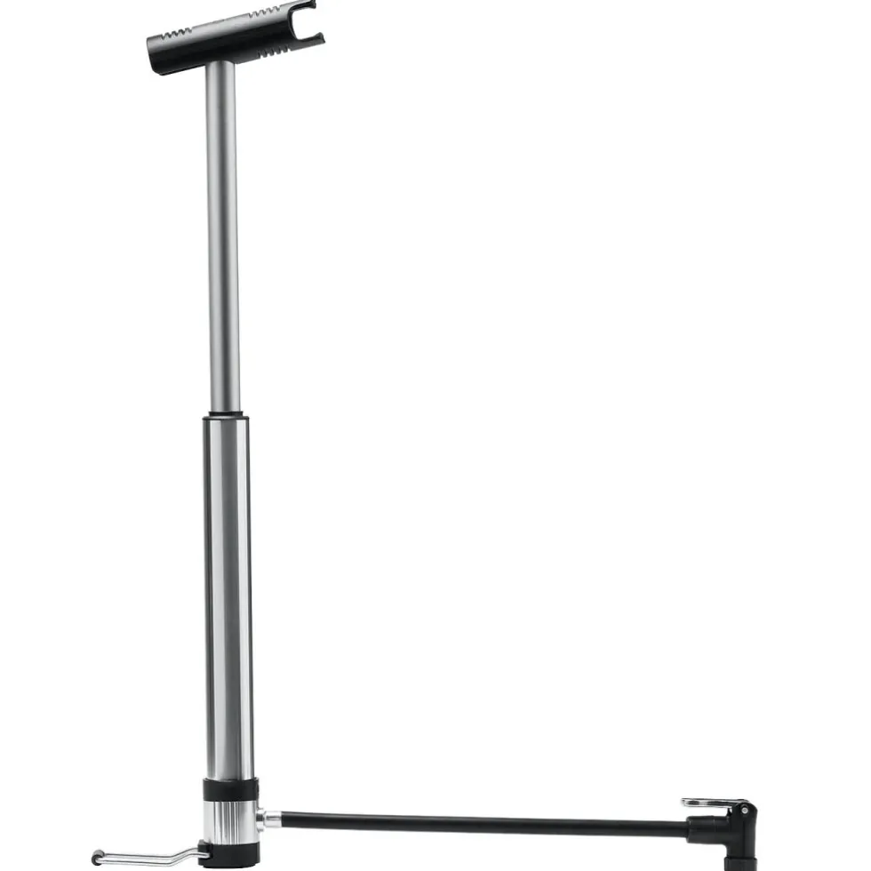 Crankbrothers KLIC HV - Minivloerpomp - zilver