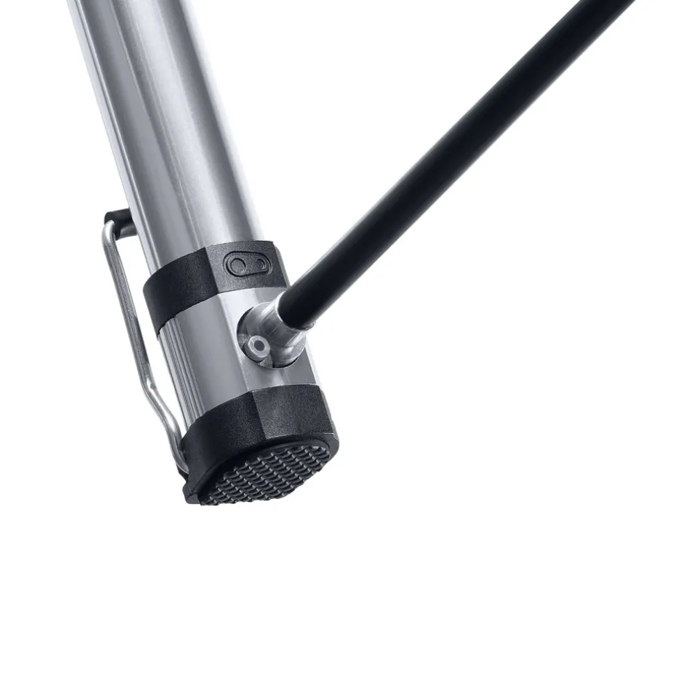 Crankbrothers KLIC HV - Minivloerpomp - zilver