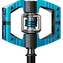 Crankbrothers Mallet E Enduro Pedal - electric blue