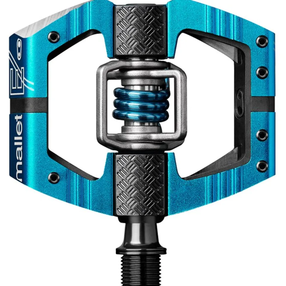 Crankbrothers Mallet E Enduro Pedal - electric blue