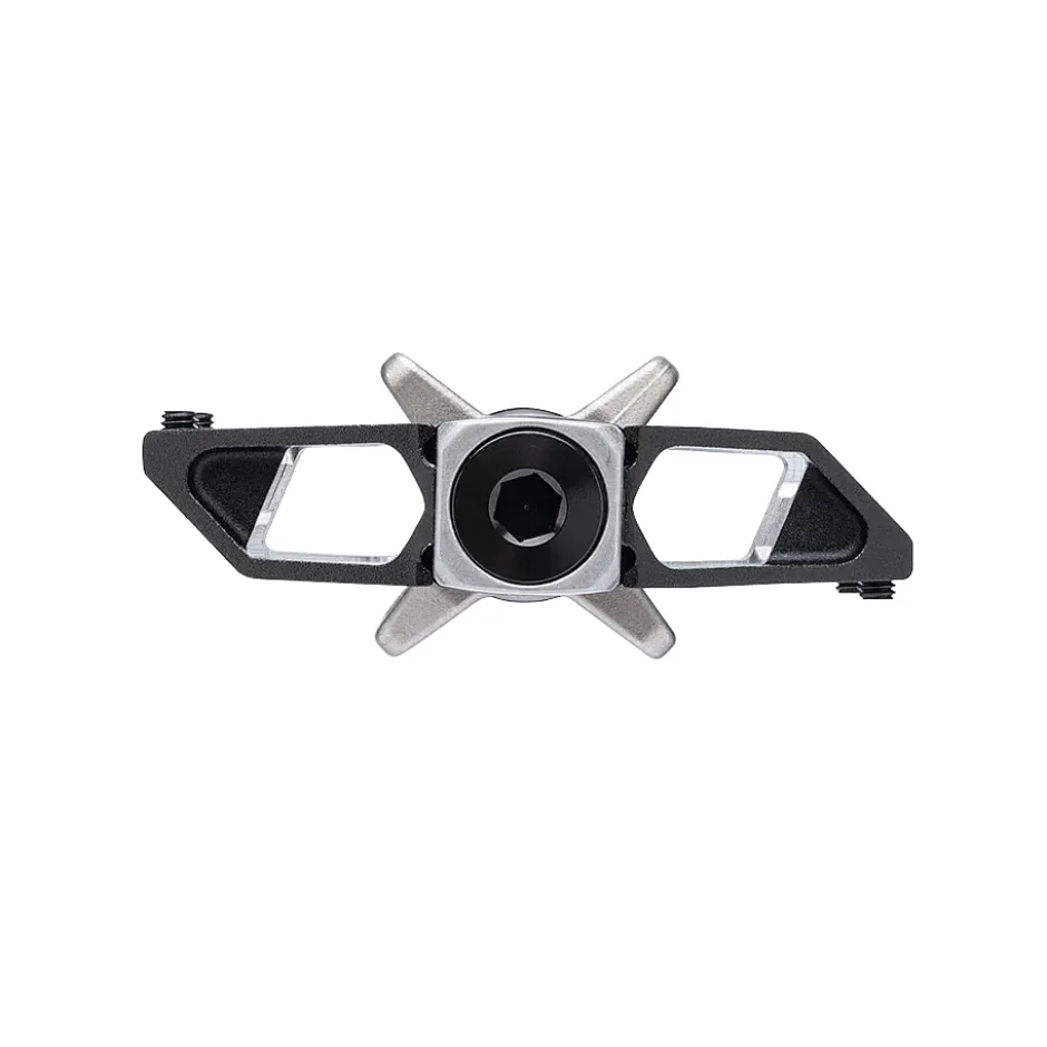 Klikpedalen < Crankbrothers Mallet Trail Klikpedalen - paars / zwart