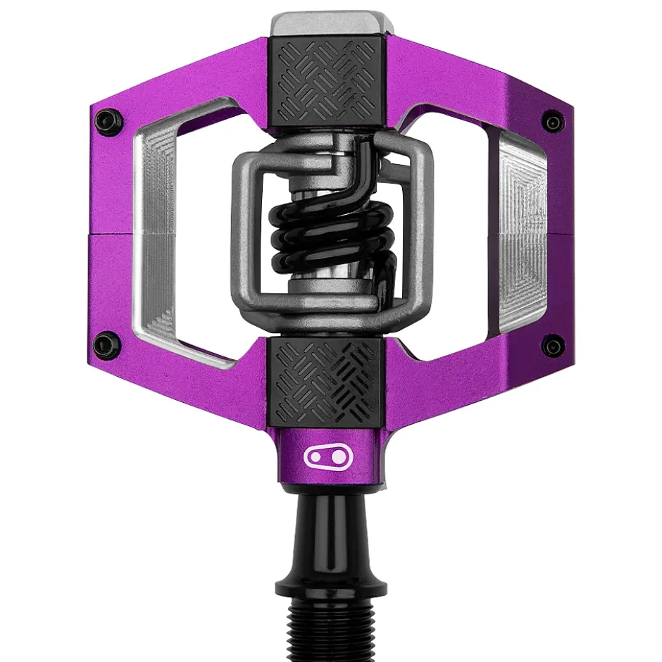 Klikpedalen < Crankbrothers Mallet Trail Klikpedalen - paars / zwart