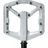 Crankbrothers Stamp 2 Flat Pedal - small - raw silver