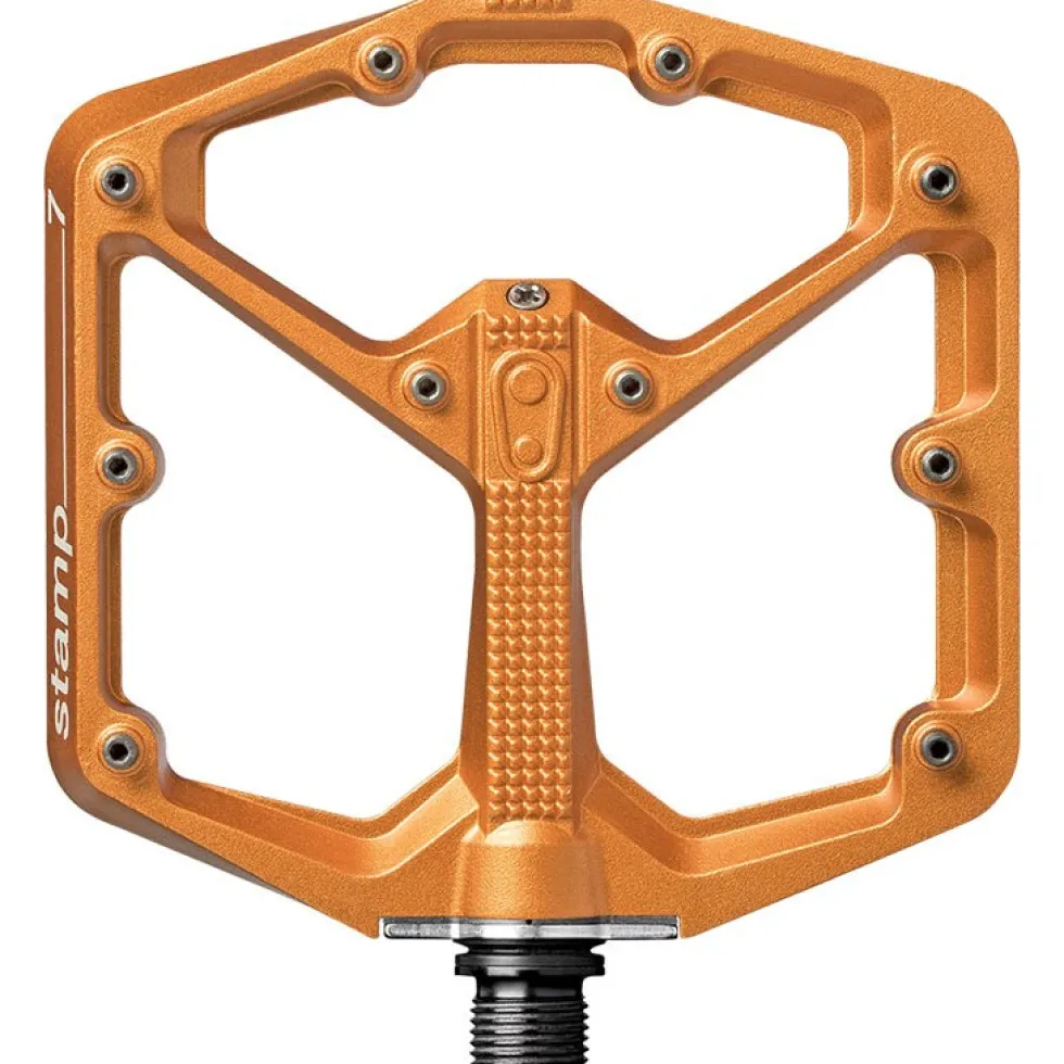 Crankbrothers Stamp 7 Large Platformpedalen - orange