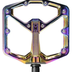 Platformpedalen < Crankbrothers Stamp 7 Large Platformpedalen - Limited Edition - oil slick