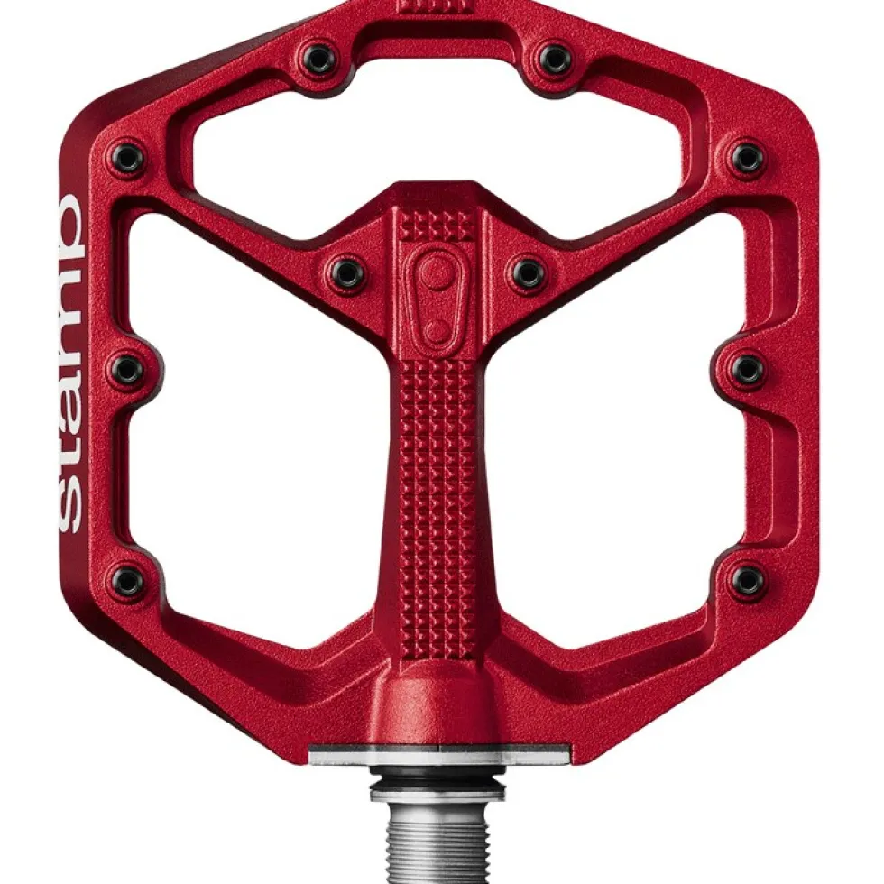Crankbrothers Stamp 7 Small Platformpedalen - red