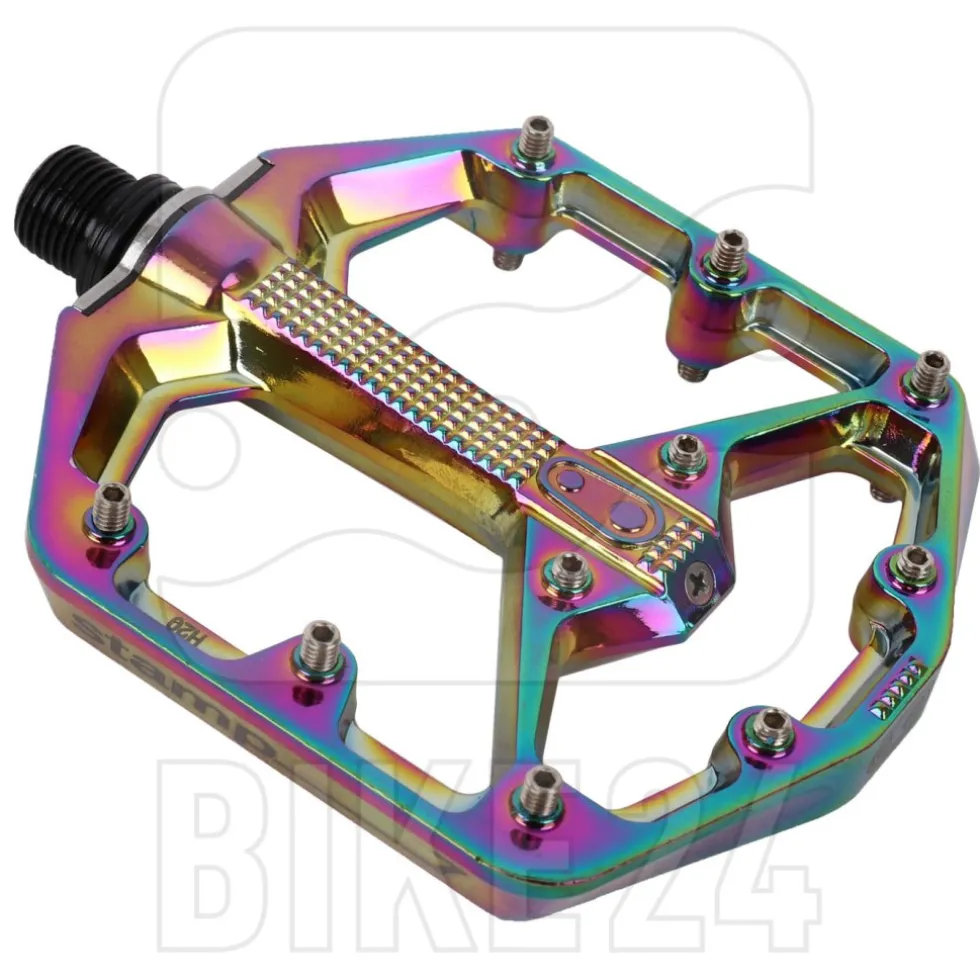 Crankbrothers Stamp 7 Small Platformpedalen - Limited Edition - oil slick