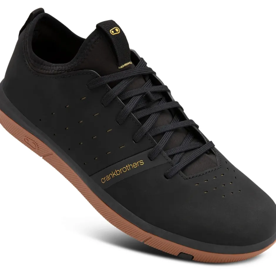Mtb-Schoenen|Mtb-Schoenen < Crankbrothers Stamp Street Fabio Schoenen - zwart/goud/gum