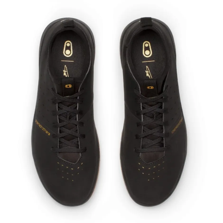 Mtb-Schoenen|Mtb-Schoenen < Crankbrothers Stamp Street Fabio Schoenen - zwart/goud/gum