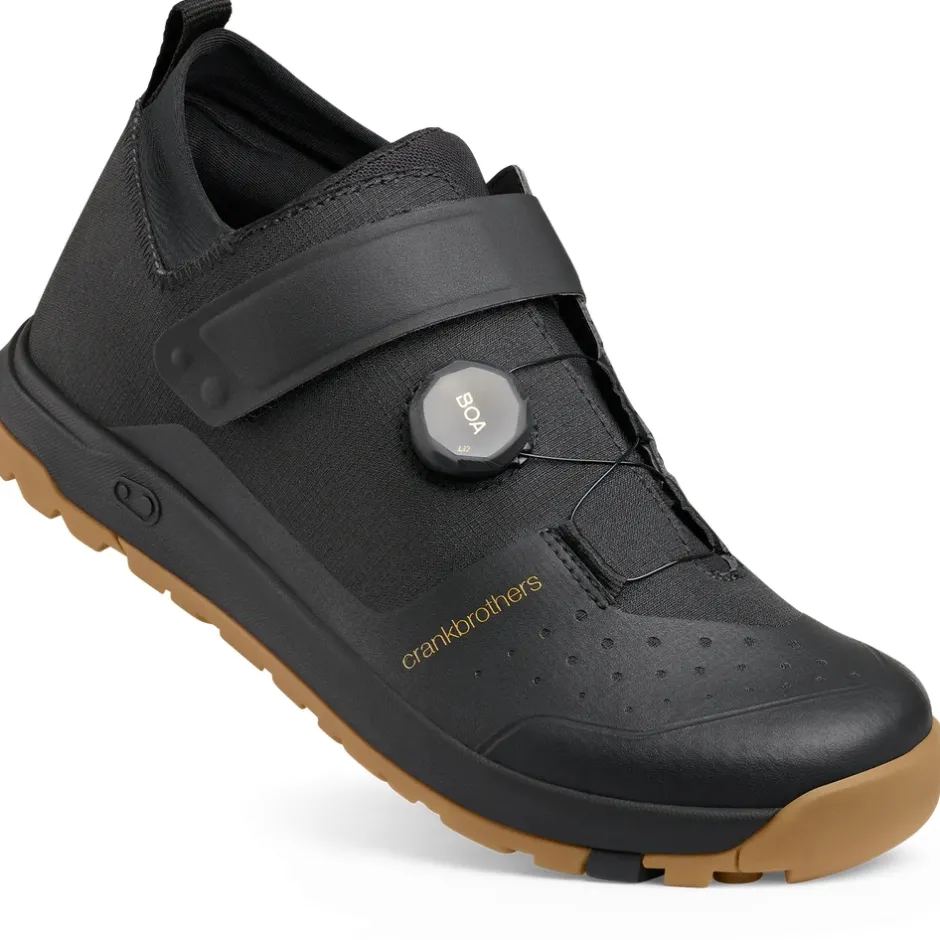 Mtb-Schoenen|Mtb-Schoenen < Crankbrothers Stamp Trail BOA® MTB-Schoenen - zwart/goud/gum