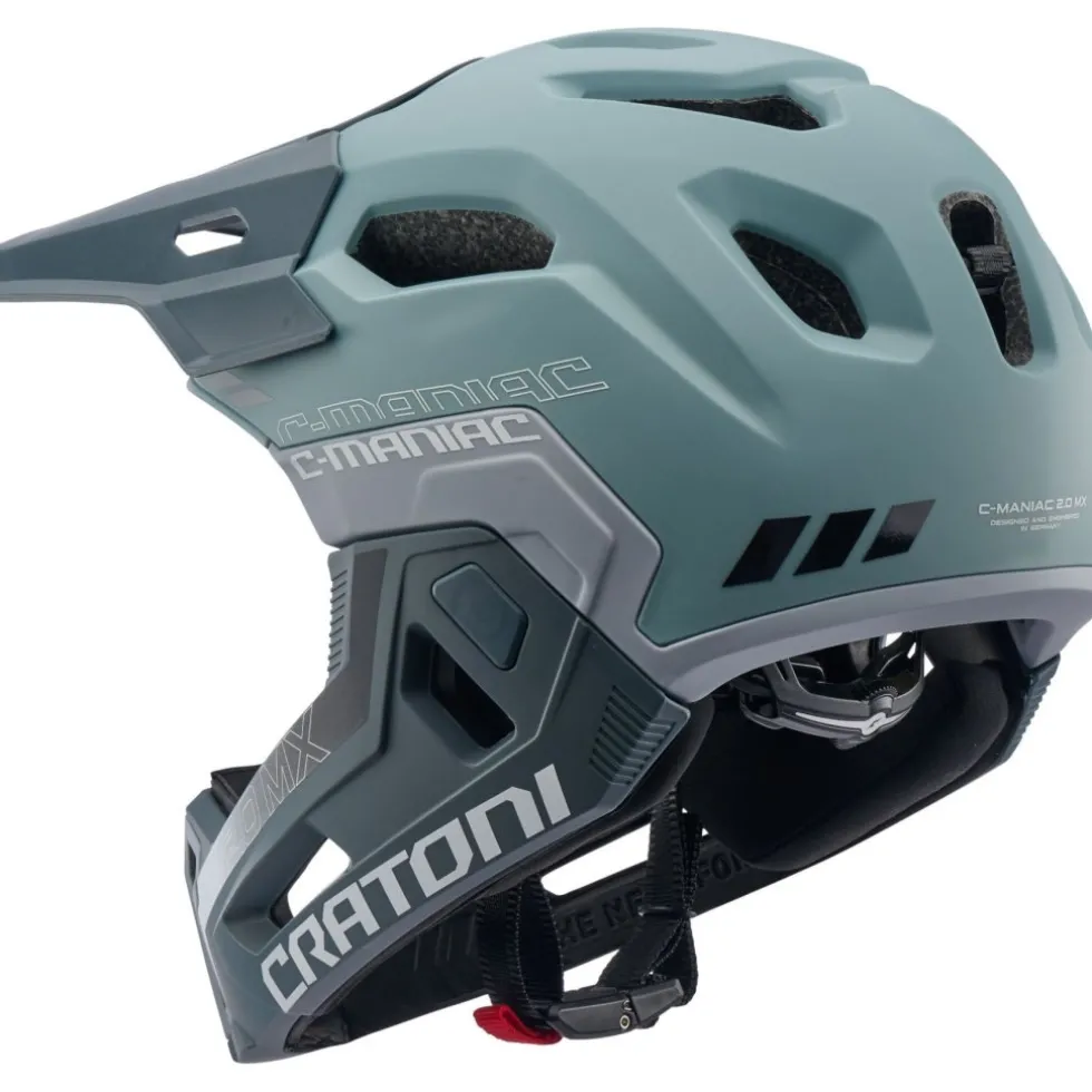 CRATONI C-Maniac 2.0 MX Integraalhelm - sage matt