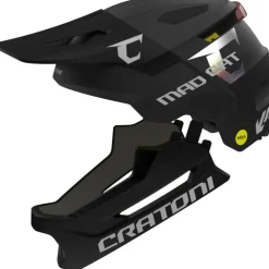 CRATONI MadCat MIPS Fietshelm Kinder - white-black matt