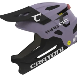 CRATONI MadCat MIPS Fietshelm Kinder - purple-black matt