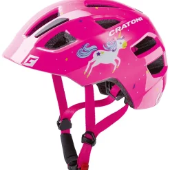 CRATONI Maxster Kinderfietshelm - unicorn pink glossy
