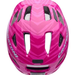 CRATONI Maxster Kinderfietshelm - safari pink glossy
