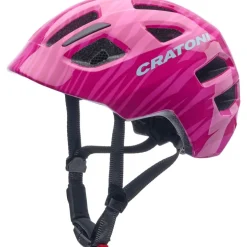 CRATONI Maxster Kinderfietshelm - safari pink glossy