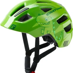 CRATONI Maxster Kinderfietshelm - dino green glossy