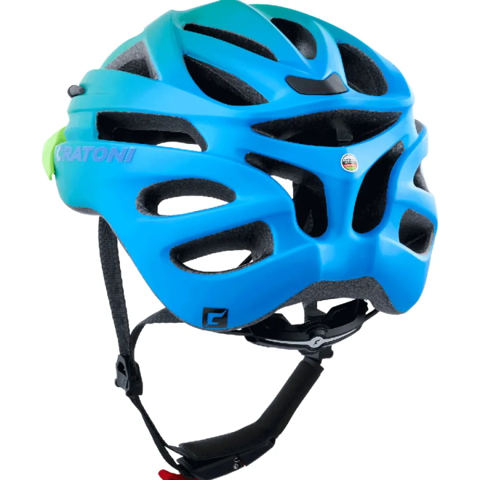 Helmen Kinderen < CRATONI Pacer Jr. Jeugd Fietshelm - pink-white matt