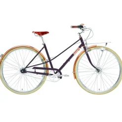 Creme Cycles CAFERACER Lady Doppio - Women Citybike - 2023 - pinot noir