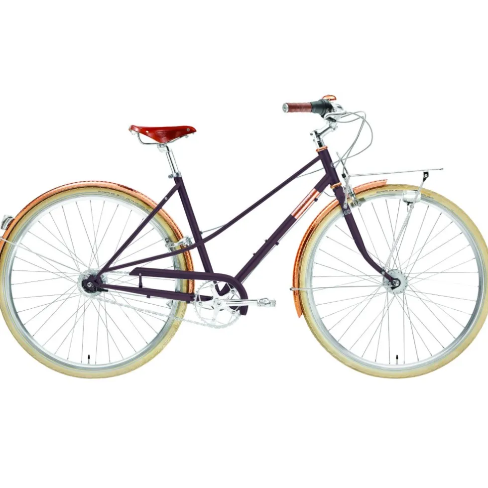 Creme Cycles CAFERACER Lady Doppio - Women Citybike - 2023 - pinot noir