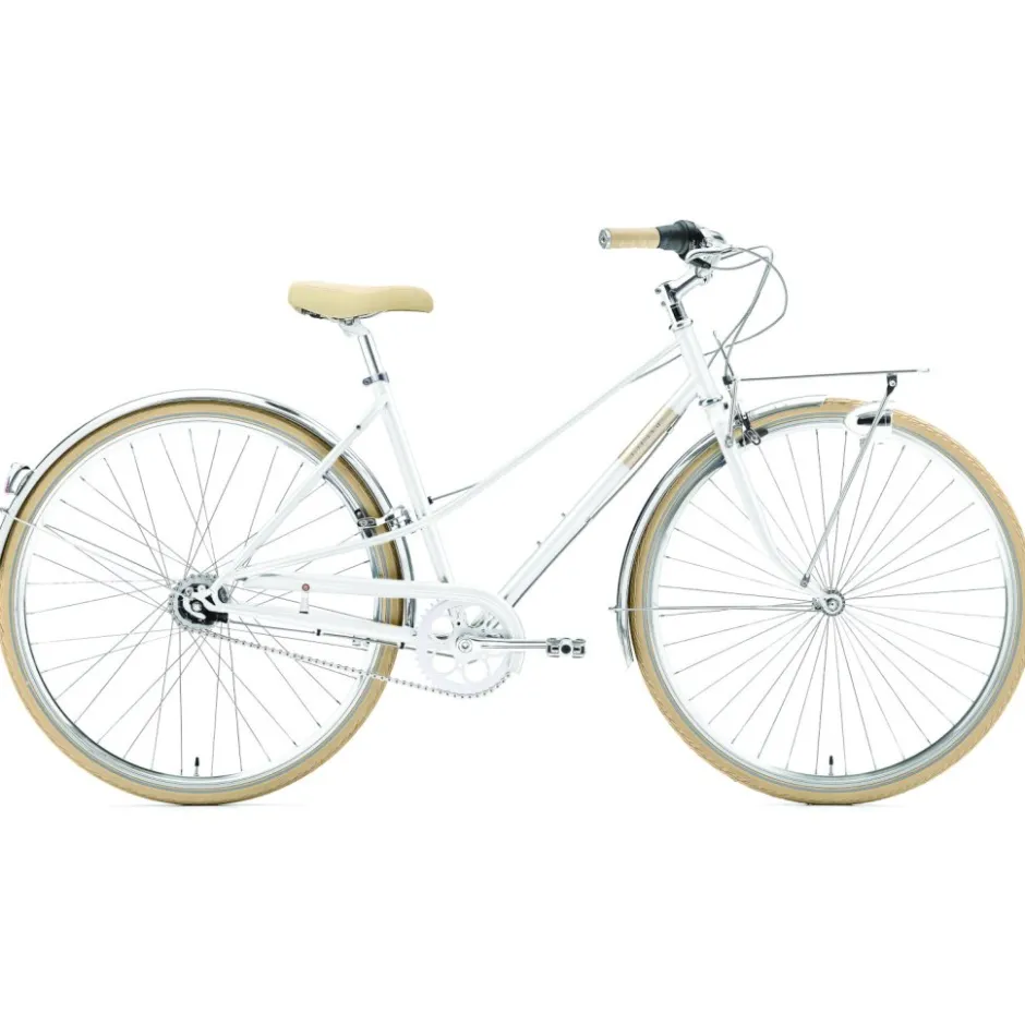 Urban Fietsen < Creme Cycles CAFERACER Lady Solo - Women Citybike - 2023 - pearl white