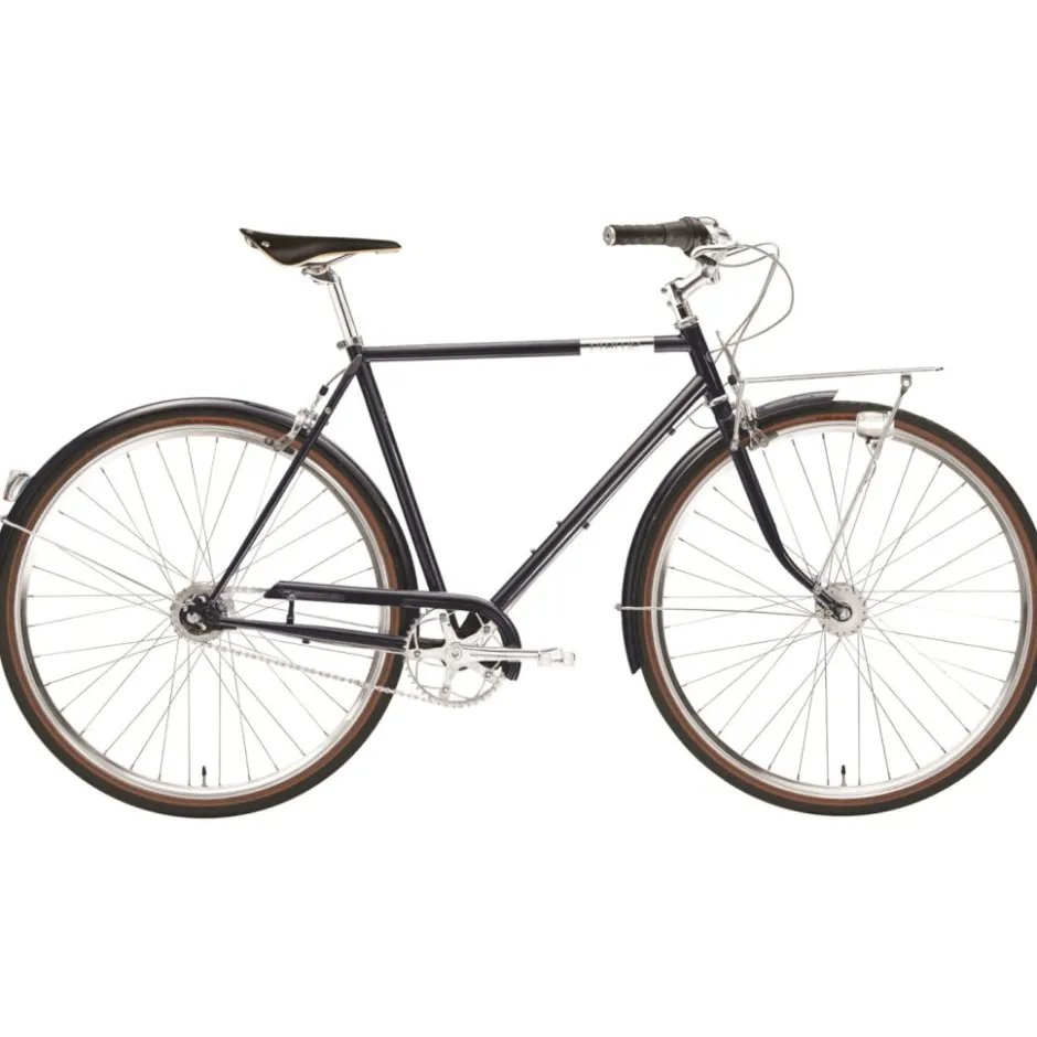 Urban Fietsen < Creme Cycles CAFERACER Man Doppio - Men Citybike - 2023 - onyx