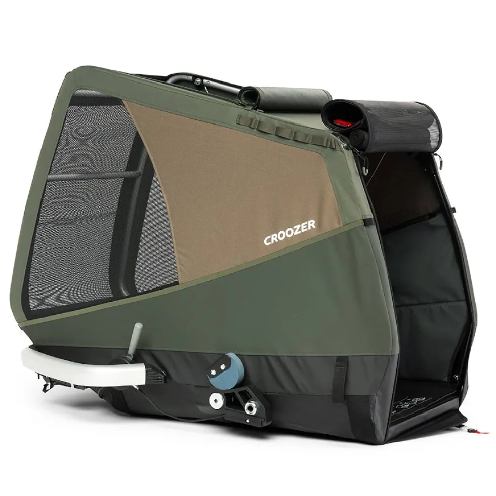 Croozer Dog Mikke - Bike Trailer for Dogs - moss green