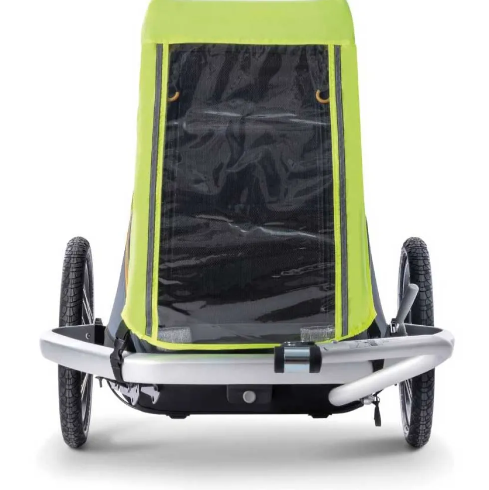 Croozer Rain Cover for Bike Trailer Dog Peppa / Dog L - lightning yellow