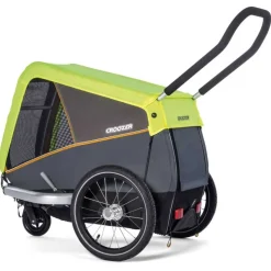 Croozer Rain Cover for Bike Trailer Dog Peppa / Dog L - lightning yellow