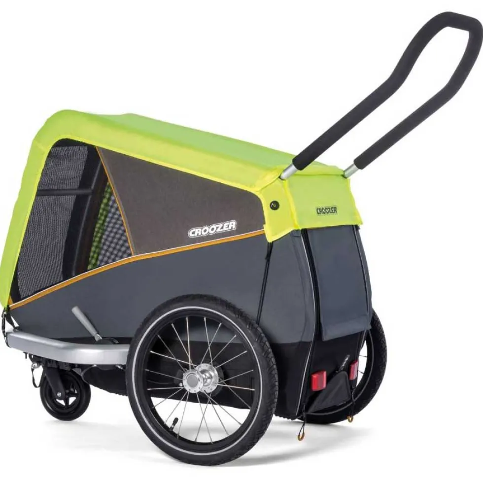 Croozer Rain Cover for Bike Trailer Dog Peppa / Dog L - lightning yellow