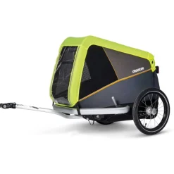 Croozer Rain Cover for Bike Trailer Dog Peppa / Dog L - lightning yellow