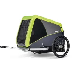 Croozer Rain Cover for Bike Trailer Dog Jokke / Dog XL - lightning yellow