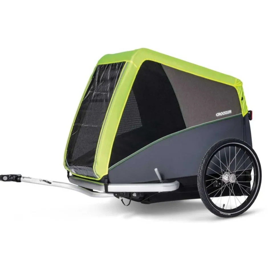 Hondenkarren < Croozer Rain Cover for Bike Trailer Dog Bruuno / Dog XXL - lightning yellow