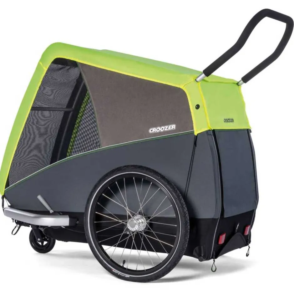 Hondenkarren < Croozer Rain Cover for Bike Trailer Dog Bruuno / Dog XXL - lightning yellow